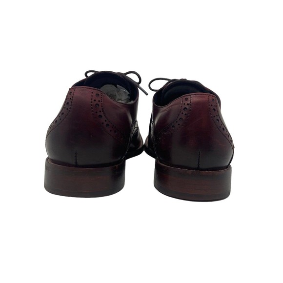 John White England Hercules Brown Leather Wingtip Lace Up Oxfords EU 44 US 10.5 main image 6